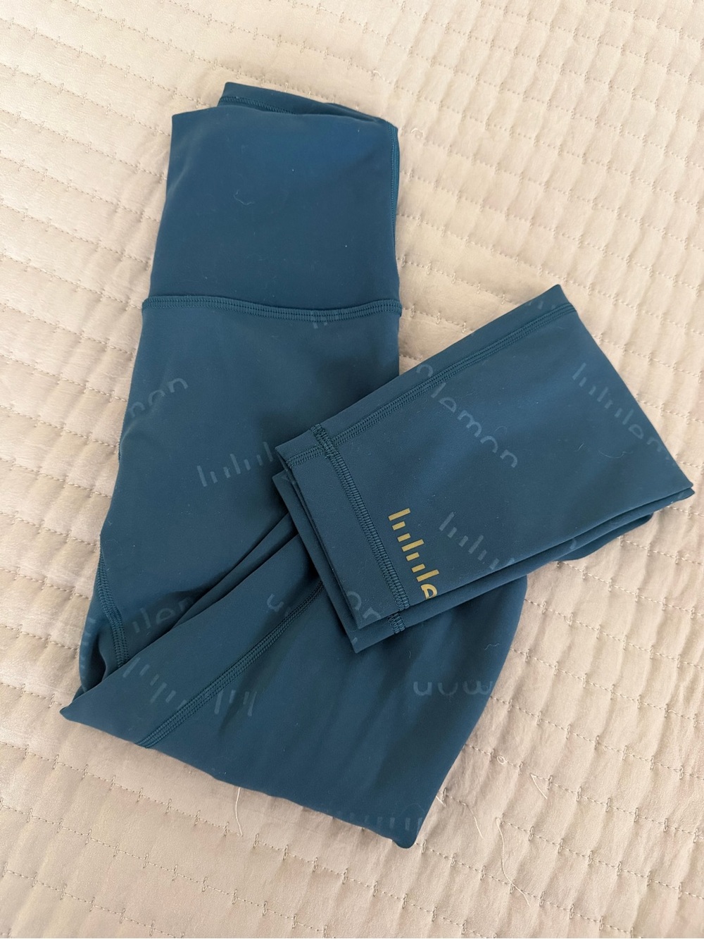lululemon athletica Deep Teal High-Rise Leggings